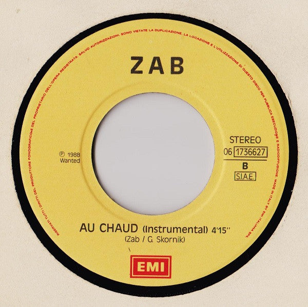 Zab : Au Chaud (7")