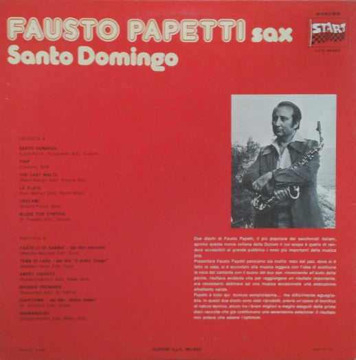 Fausto Papetti Sax* : Santo Domingo (LP, Comp)