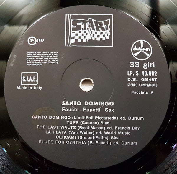Fausto Papetti Sax* : Santo Domingo (LP, Comp)