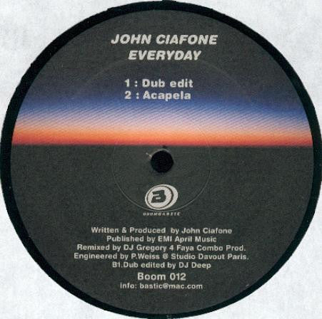 John Ciafone : Everyday (12")