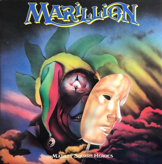 Marillion : Market Square Heroes (12", Single, Bla)