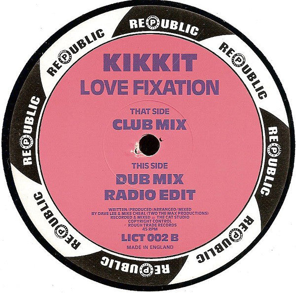 Kikkit : Love Fixation (12")