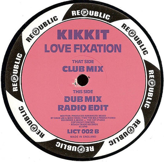 Kikkit : Love Fixation (12")