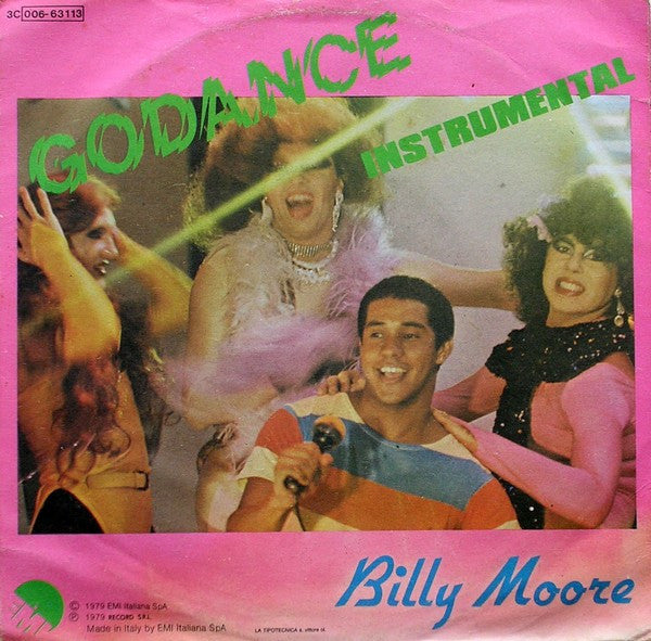 Billy Moore : Go Dance (7")