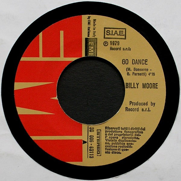 Billy Moore : Go Dance (7")