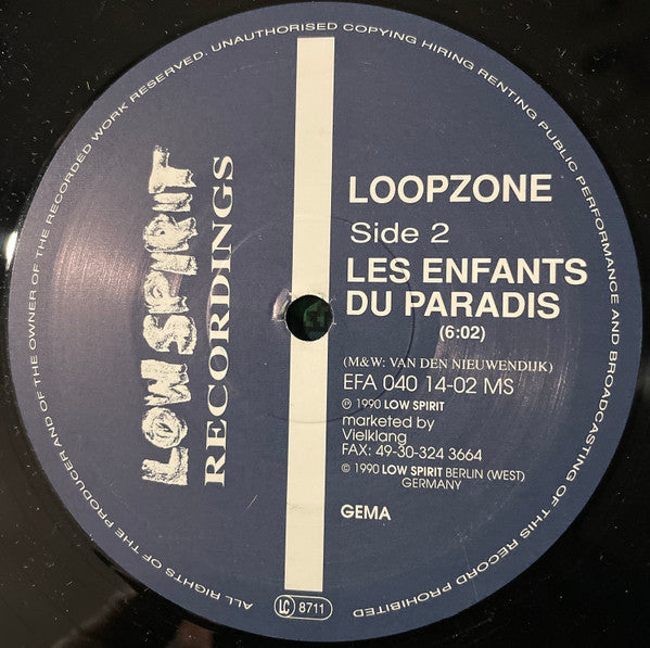 Loopzone : Hate (12")