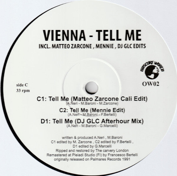 Vienna : Tell Me (2x12", Maxi, RE)