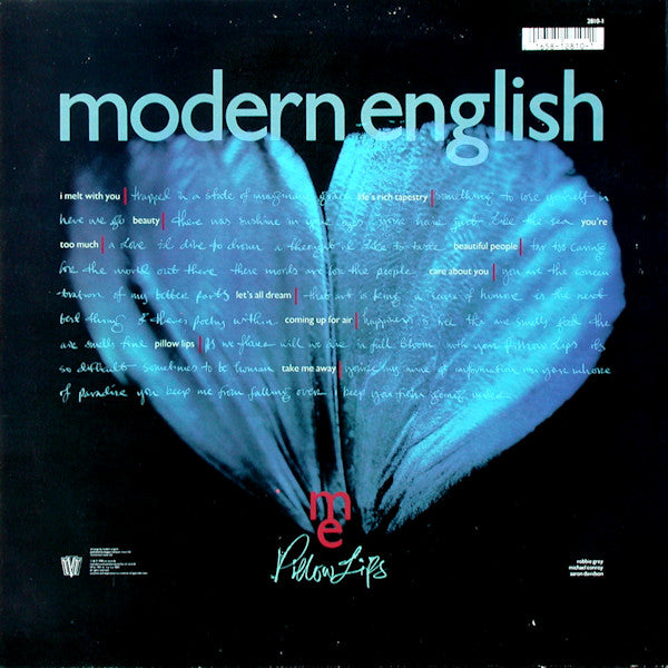 Modern English : Pillow Lips (LP, Album)