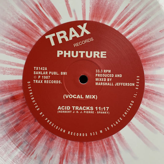 Phuture : Acid Tracks (12", RE, RP, Whi)