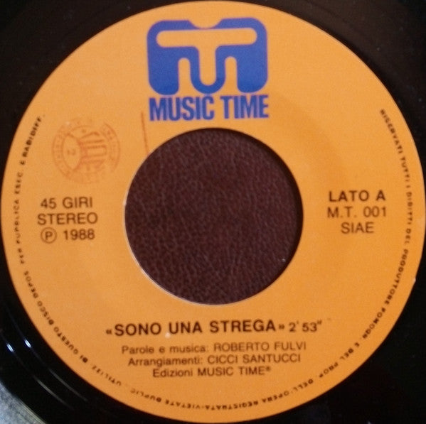 Roberto Fulvi : Sono Una Strega (7")