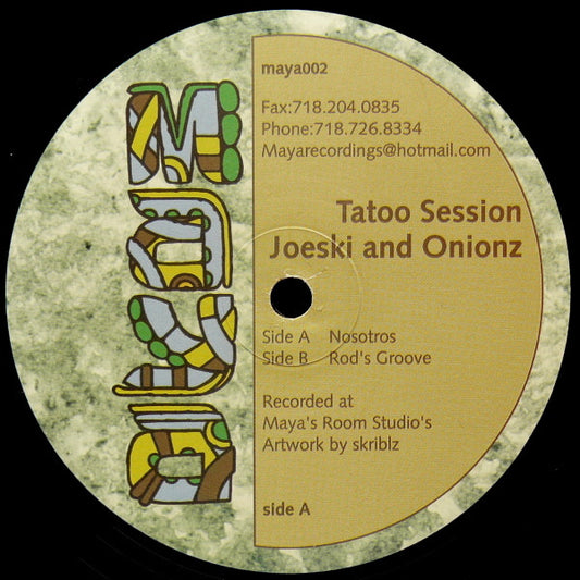 Joeski And Onionz : Tatoo Session (12")