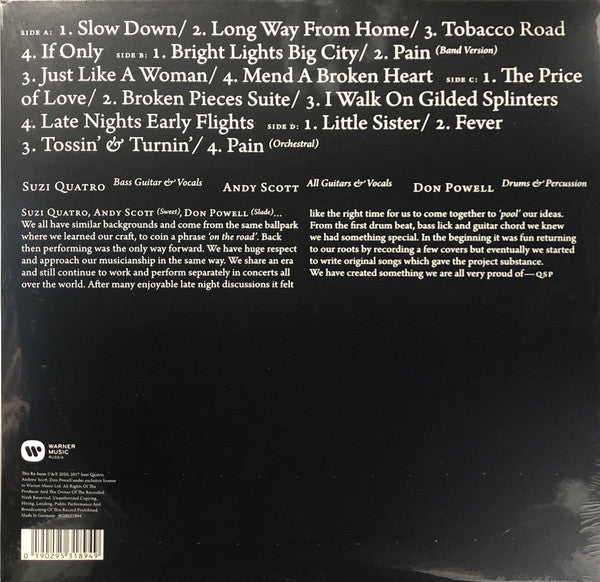 Suzi Quatro, Andy Scott (2) & Don Powell : Quatro, Scott & Powell (2xLP, Album, RSD, Dlx, Ltd, RE, 180)