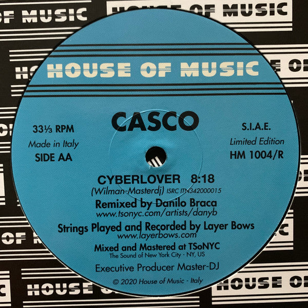 Casco : Cybernetic Love (12", Ltd, RM)