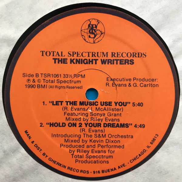 The Knight Writers : I Need A Man (12")