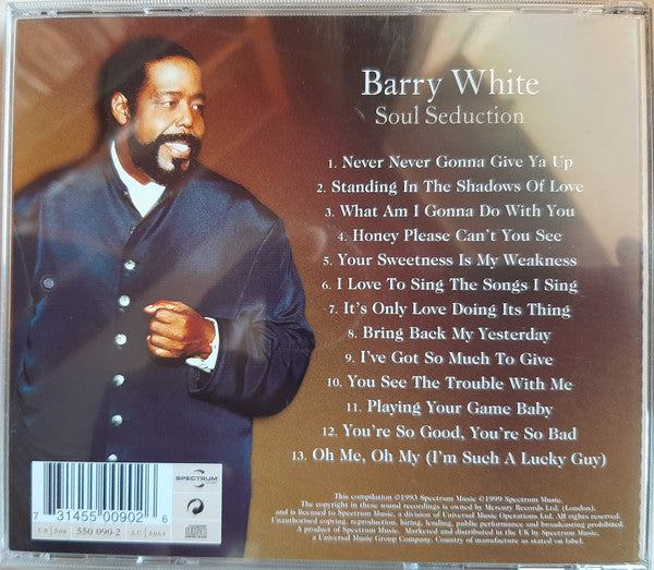 Barry White : Soul Seduction (CD, Comp)