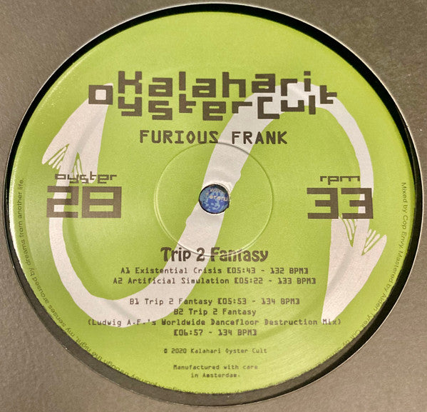 Furious Frank : Trip 2 Fantasy (12")