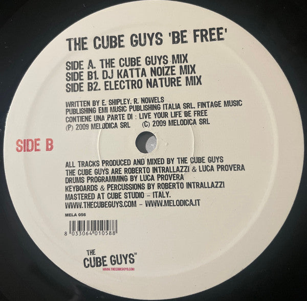 The Cube Guys* : Be Free (12")