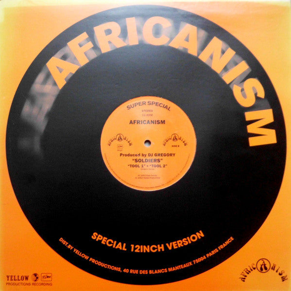 Africanism Produced By DJ Gregory : Soldiers (12")