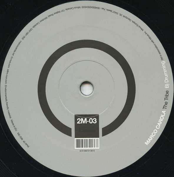 Marco Carola : The Tribe (12")