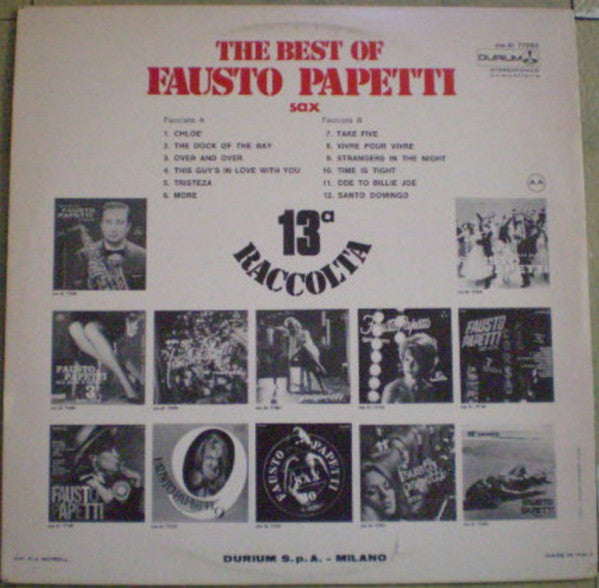 Fausto Papetti Sax* : 13a Raccolta - The Best Of Fausto Papetti (LP, Comp)