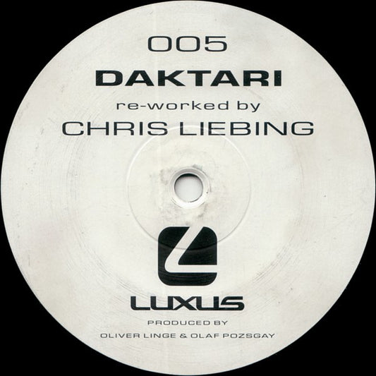 Daktari : Re-Worked By Chris Liebing (12")