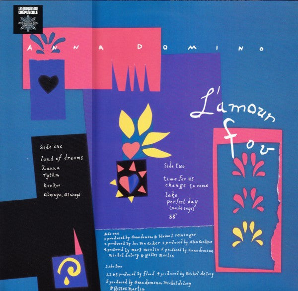 Anna Domino : L'Amour Fou (LP, Comp)