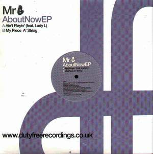 Mr. G : About Now EP (12", EP)