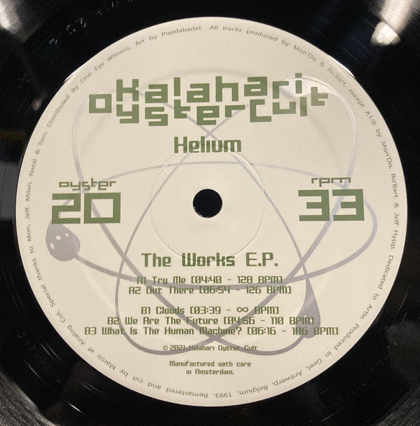 Helium : The Works EP (12", EP, RE, RM)