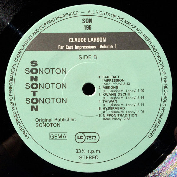 Claude Larson : Far East Impressions Volume 1 (LP)