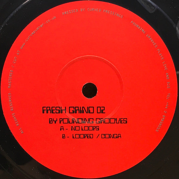 Pounding Grooves : No Loops (12")