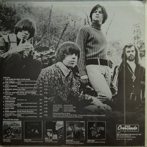 The Seeds : Fallin' Off The Edge (LP, Comp)