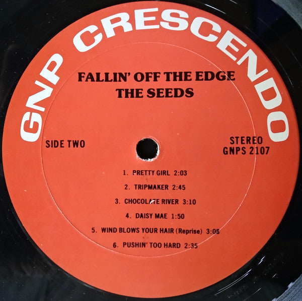 The Seeds : Fallin' Off The Edge (LP, Comp)