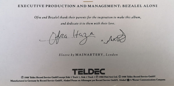 Ofra Haza : Shaday (LP, Album)