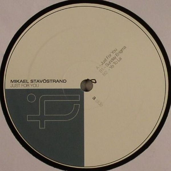 Mikael Stavöstrand : Just For You (12")
