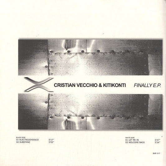Cristian Vecchio & Joy Kitikonti : Finally E.P. (12", EP)