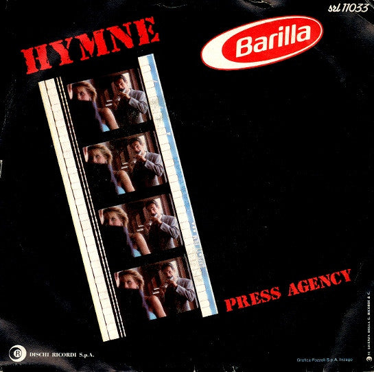 Press Agency : Hymne - Barilla (7")