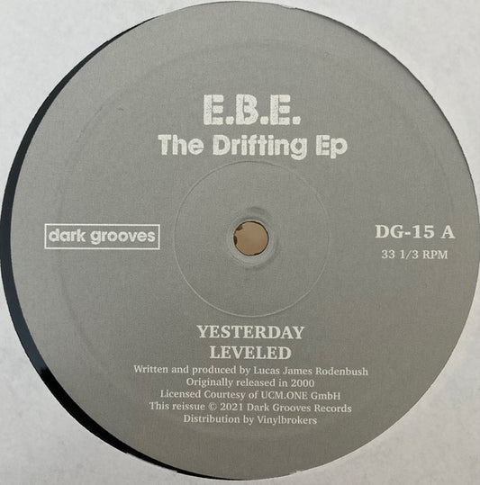 E.B.E. (2) : The Drifting EP (12", EP, RE)