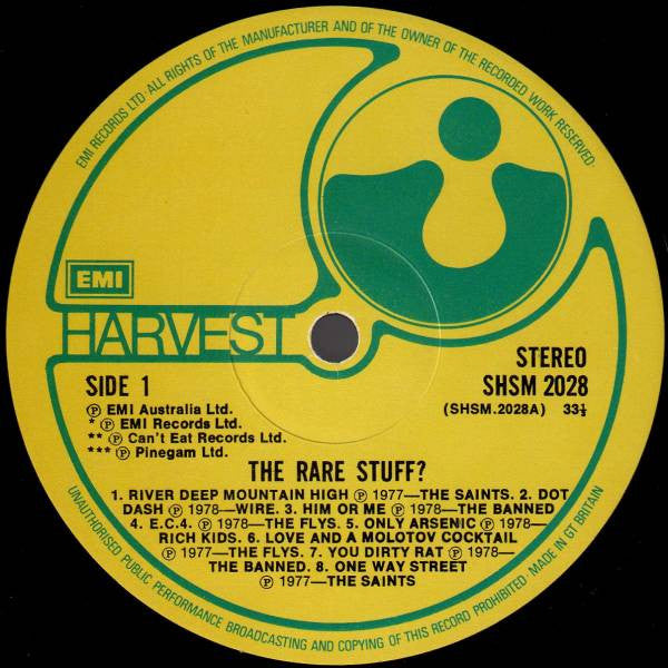 Various : The Rare Stuff ? (LP, Comp)