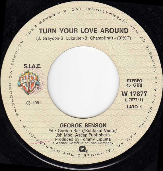 George Benson : Turn Your Love Around (7")