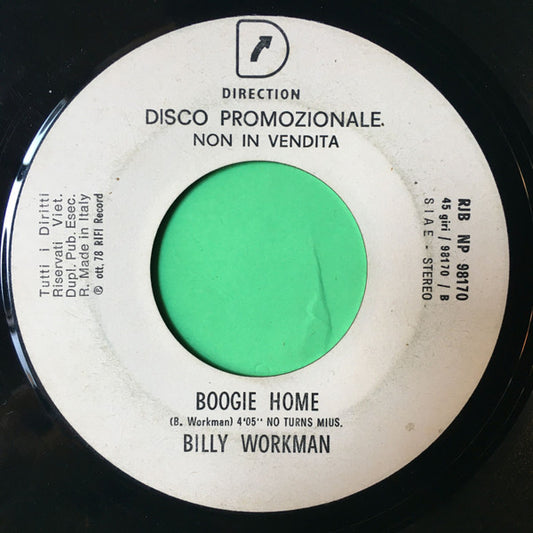 Eva Eva Eva / Billy Workman : Fifties Rock / Boogie Home (7", Promo)