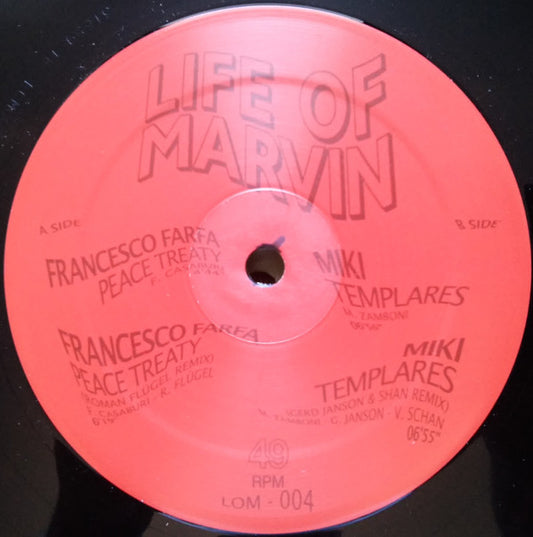 Francesco Farfa, Miki : Life Of Marvin Vol. 4 (12", EP)