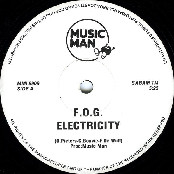F.O.G. : Electricity (12", Maxi)