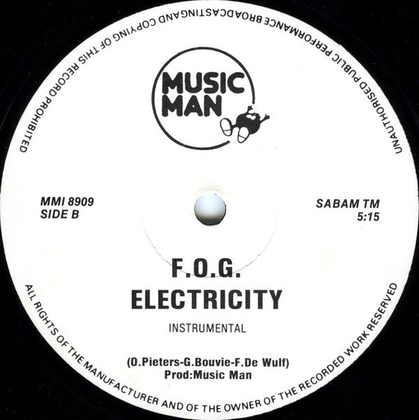 F.O.G. : Electricity (12", Maxi)