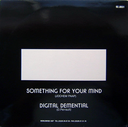 Master G. : Something For Your Mind (12")