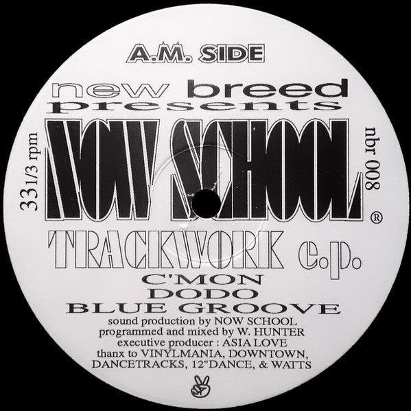 Now School : Trackwork E.P. (12", EP)