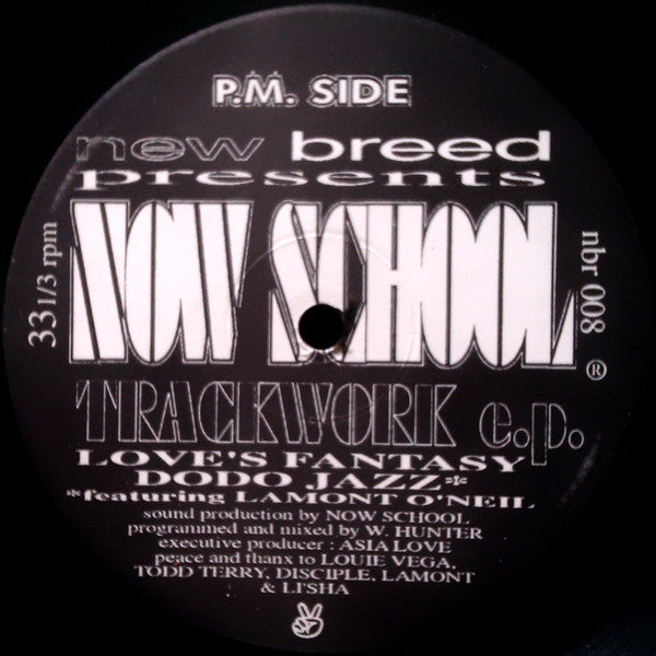 Now School : Trackwork E.P. (12", EP)