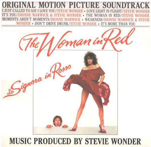 Stevie Wonder : The Woman In Red (Original Motion Picture Soundtrack) (LP, Album, Gat)