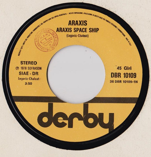 Araxis : Araxis Space Ship (7")