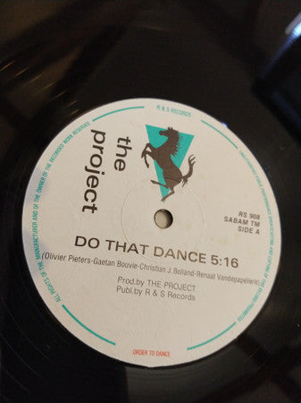 The Project (3) : Do That Dance (12", RP)