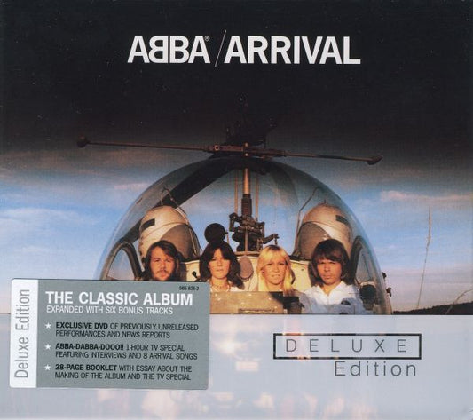 ABBA : Arrival (CD, Album, RE, RM + DVD-V, Mono, NTSC + Dlx)